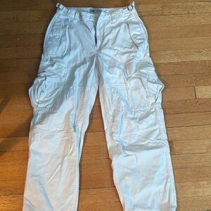 TNA Bright White Cargo Pants
